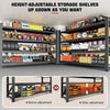 5000LBS Storage Shelves,71" W Garage Shelving Heavy Duty Metal Adjustable Garage Shelves, Shelving Units Industrial Shelving·Hot