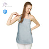 Electromagnetic radiation protective clothes metal fiber maternity apron EMR shielding wearing inside pregnant woman clothing