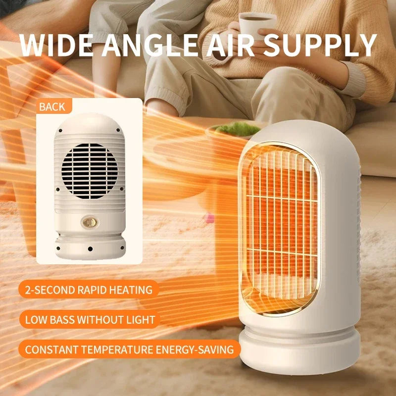 Electric Heater Small Household Heater Lasting Constant Temperature Quickly Add Safety and Energy Saving Power Off Protection