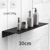 Floating Bathroom Shelves Without Drilling Storage Wall Rack Home Organizer Ledge Hardwares Cabinet Kitchen Accessories Toilet