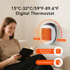 Plug‑In Ceramic Space Heater