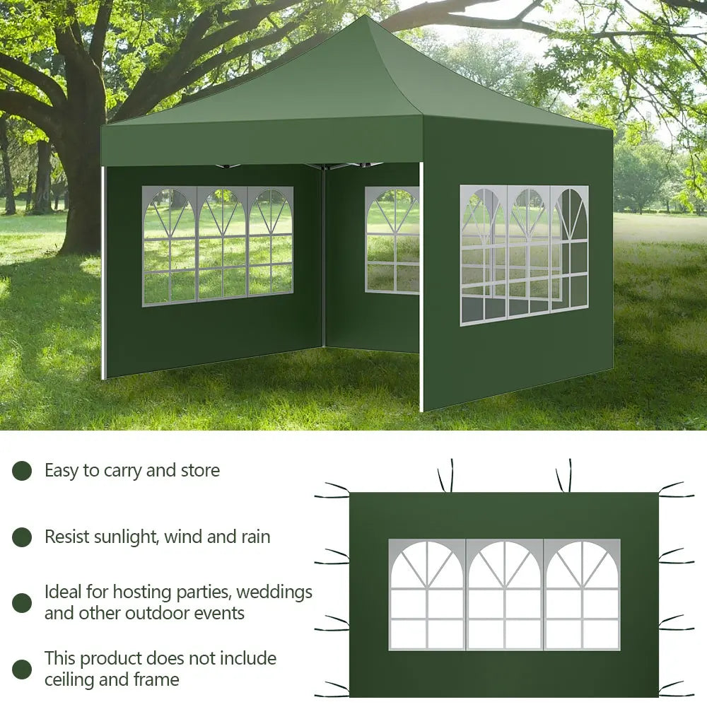 Garden Shade Top Oxford Cloth Outdoor Portable Without Canopy Top Frame Shade 3*2m Tent Shelter Waterproof Shelter Side Tents