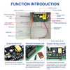 DC12V 5A 50W Door Access Control System Switch Power Supply AC 110~240V Door Access Control Power Supply K80 TA208CK TA209CK