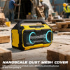 Portable Speaker Wireless Bluetooth-compatible Subwoofer Outdoor Construction Site Waterproof Loudspeaker Stereo Surround ﻿