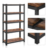5 Tiers Storage Racks Shelves Garage Storage Shelving Unit Warehouse Rack Shelves Metal Shelves for The Garage