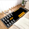Styles Motorcycle garage Display Carpet Floor Mat Garage Racing Moto Electric Vehicle Mat Entrance Anti Slip Doormat Bedroom Rug