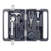 Complete Toolkits Household Multifunctional Organizer Kits Large Hard Case Tools Kit Maintenance Worker Metal Portable Toolkit