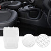 Transparent Silicone Car Floor Mats Automotive Interior Anti Dirty Pads For Foot Mats Vehicle Front Seat Full Set Car
