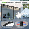 Heavy‑Duty Magnetic Garage Screen Door (2‑Car)