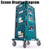 Makita MAKPAC Plastic Case Multi-layer Electric Drill Multi-functional Portable Equipment Storage Sell Separately 1PCS Tool Box