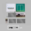 1 18 Garage Diecast Display Cabinet For Model Cars Minicar Vehicles Pcv Parking Lot HD Acrylic With Light MODEL TOY CAR
