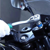 72/24 Tooth Quick Ratchet Wrench 1/2 1/4 3/8 3 Size Flying Wrenches Two-way Socket Wrench Repair Tools for for Vehicle Bicycle