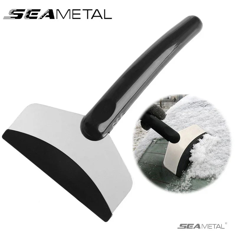SEAMETAL Car Ice Scraper Auto Windshield Window Snow Cleaning Scraping Tool ABS Ice Breaker Snow Shovel Winter Car Accessories