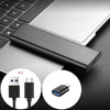 M.2 NGFF SSD Case M2 Solid-State Hard Drive Box SATA SSD Hard Disk Cases External Housing for 2230/2242/2260/2280 M.2 SSD Case
