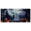 Halloween Garage Door Banner Halloween Garage Door Cover Decorations Large Hanging Backdrop Garage Door Cover Halloween Decor