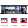 1/64 Car Garage Diorama Miniatures Models LED Lighting Double-Deck Model Car Garage Collection Display Gifts