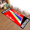Honda Motorcycle Garage Display Carpet Floor Mat Garage Racing Electric Vehicle Mat Entrance Anti Slip Doormat Home Decoration