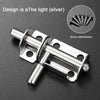1PCS Stainless Steel Pin 30*25mm/32*45mm Thumb Latch Home Renovation For Home Bedroom Safety Box Door Hardware Accessories