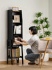 Small bookshelves for home Floor storage shelves bookcases living room wall utility cabinet office multi-layer display cabinets