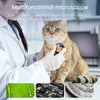 2-Inch IPS Screen Mini Digital Microscope 500X Zoom for Soldering Textile Insect Observation LED Light Handheld  magnifier
