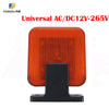 Garage Door Outdoor  Alarm Lamp 12-265V AC/DC Warning Alarm LED Flashing Flash Lamp for Gate