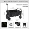 Collapsible Wagon Cart with Wheels Foldable - Folding Utility Wagons Carts Wagons for Grocery Sports Garden Shopping Camping