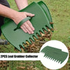 Handheld gardening rake, convenient for cleaning up debris in the yard and lawn, indoor and outdoor gardening supplies.