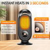 Domestic Heater 1000W Ceramic Heater 3s Fast Heating Overheat Protection Portable Quiet Mini Heater for Home Office Bedroom Use