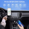 Universal 3 Ports 12V 24V Car Charger Dual 18W QC3.0 Dual 30W PD3.0 Auto Charger Adapter For Car Motorcycle Waterproof For Phone
