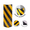 Garage Wall Protector Self Adhesive Reflective Wall Edge Protector Car Doors Reflective Bumper Striped Corner Column Protector