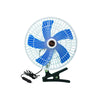 12/24V Car Mini Fan 180 Degree Rotating Adjustable Cooling Low Noise Strong Wind Vehicle Wind Air Cooler Conditioner Fans