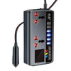 Portable Car Inverter Converter Fast Charging Ports Automotive Charger 12V/24V To 220V Inverter 3 USB Ports Vehicle Accessories