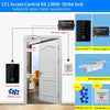 Tuya NFC Bluetooth Backlit Touch Keypad Access Control IP65 Waterproof RFID 13.56MHz Biometric Fingerprint Door Opener Keyboard