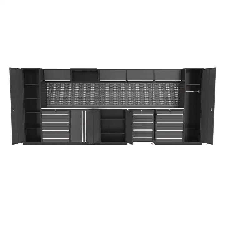 Factory Direct Sale Garage Tool Cabinet Car Repair Tool Cabinet Drawer Handle Tools Cabinet for Workshop Car Detailing Shop