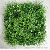 50x50cm 3d Artificial Plant Panel Plastic Outdoor Green Lawn Diy Home Decor Wedding Backdrop Garden Grass Wall Flower Wall