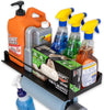Garage Quick Clean Station Paper Towel Holder Wall Mount Shelf One-Hand Tear Garage Organization and Storage Rack