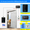 Tuya NFC Bluetooth Backlit Touch Keypad Access Control IP65 Waterproof RFID 13.56MHz Biometric Fingerprint Door Opener Keyboard