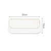 1pc Foldable Wall-mounted Shelf, For Bathroom, Toilet, Kitchen, Bedside, No Drilling Phone Storage, Wifi Router Storage