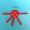 1 set teaching tools, math supplies, angle tools, geometric angle display tools, math teaching aids, learning tools