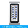 Metal Standalone Access Controller Wiegand Output RFID Card Reader IP67 Waterproof Zinc Alloy Keypad 125Khz Card WG26/34 Reader