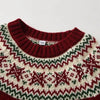 2024 Winter Boys Girls New Year Sweater Kids Christmas Knitted Clothes Boy Knitting Outwear Children Knit Top Baby Pullover