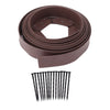 Landscape Edging Kit Flexible Easy Installation Lawn Edging Include 15 Spikes PE Garden Edging Border for Landscaping Flower