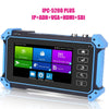 WSDCAM IPC Tester 8MP AHD/CVI/TV/SDI CCTV Tester with HDMI VGA Input 5in CCTV Monitor for IP Camera Tester CFTV Tester