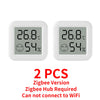 Tuya Zigbee 3.0 Temperature Humidity Sensor APP Remote Control Thermometer via Smart Life For Smart Home Work With Yandex Alexa