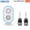 Tuya Smart Wireless Home Security PIR Alert Infrared Sensor WIFI Alarm system Anti-theft Motion Detector Alarm 85DB Siren