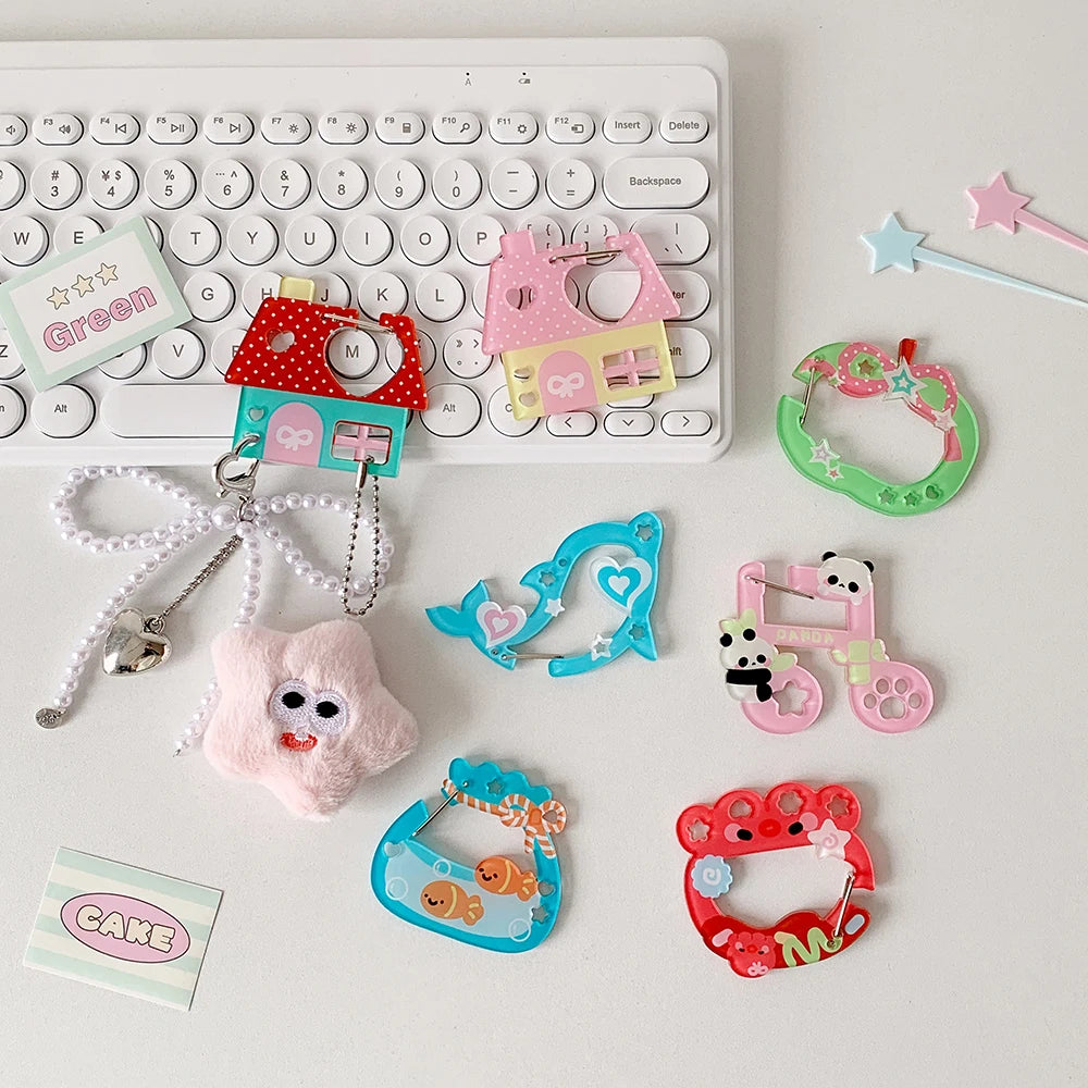 ClearCharm Acrylic Keychain Pendant