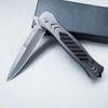 Stainless Steel Outdoor Folding Knife，Portable EDC Pocket Fruit Knife，Multi -purpose Knife for Men Camping Survival Self Defense