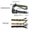Nylon Rifle Webbed Vertical Single-point Rope Hunting Quick Adjustment Length Paracord Outdoor Multifunctional Tactical Harness