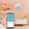 Tuya Zigbee Temperature And Humidity Sensor Voice Control Intelligent Home Hygrometer Monitoring need tuya Gateway no battery