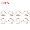 60/120cm Universal Gas Thermocouple Valve Fireplace Boilers Ovens Replacement Temperature Controller Probe with 5 Fixed Parts